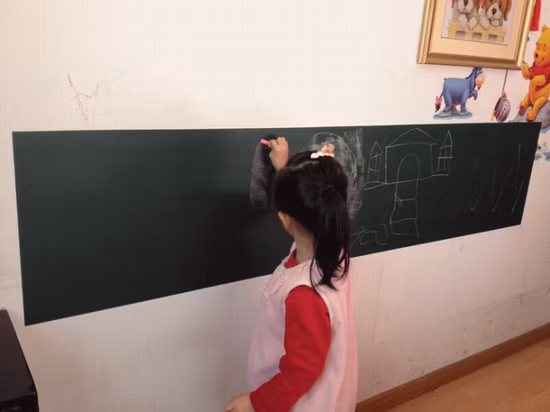 Adesivi orso cartone animato Adesivi murali decorazioni per la camera da letto dei bambini Adesivi per lavagna rimossi